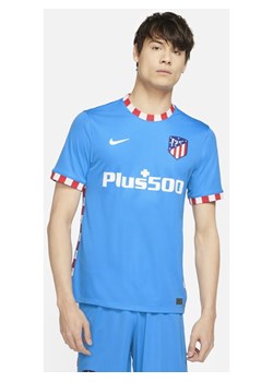 Męska koszulka piłkarska Nike Dri-FIT Atlético Madryt Stadium 2021/22 (wersja trzecia) - Niebieski ze sklepu Nike poland w kategorii T-shirty męskie - zdjęcie 126291778