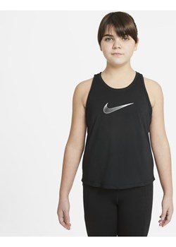 Nike bluzka dziewczęca bez rękawów na lato 