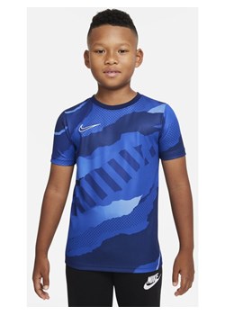 Niebieski t-shirt chłopięce Nike 