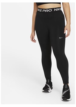 Legginsy damskie (duże rozmiary) Nike Pro 365 - Czerń ze sklepu Nike poland w kategorii Spodnie damskie - zdjęcie 126292777