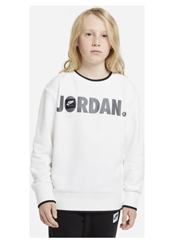 Bluza dla dużych dzieci (chłopców) Jordan - Biel ze sklepu Nike poland w kategorii Bluzy chłopięce - zdjęcie 126294359