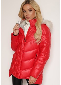 Czerwona Kurtka Auxestra ze sklepu Renee odzież w kategorii Kurtki damskie - zdjęcie 126488937