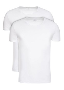 t-shirt męski emporio armani 111647 cc722 biały 2 pack ze sklepu Royal Shop w kategorii T-shirty męskie - zdjęcie 126526489