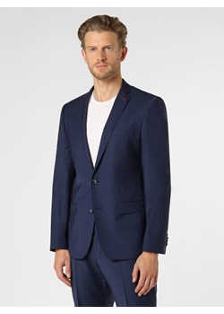 Roy Robson Męska marynarka od garnituru modułowego Mężczyźni Slim Fit wełna ze strzyży niebieski jednolity ze sklepu vangraaf w kategorii Marynarki męskie - zdjęcie 126551029
