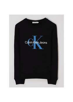 Bluza chłopięca Calvin Klein czarna jeansowa 