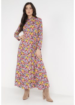 Różowa Sukienka Corathe ze sklepu Born2be Odzież w kategorii Sukienki - zdjęcie 126695658