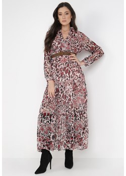 Różowa Sukienka Phaenala ze sklepu Born2be Odzież w kategorii Sukienki - zdjęcie 126702805