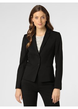 HUGO - Blezer damski – The Short Jacket, czarny ze sklepu vangraaf w kategorii Marynarki damskie - zdjęcie 126808776