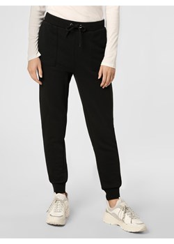 NA-KD Damskie spodnie dresowe Kobiety Bawełna czarny jednolity ze sklepu vangraaf w kategorii Spodnie damskie - zdjęcie 126865227