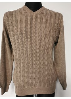 Beżowy sweter męski M. Lasota 