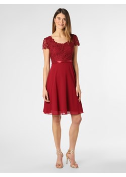 Luxuar Fashion Damska sukienka wieczorowa Kobiety Koronka malinowy jednolity ze sklepu vangraaf w kategorii Sukienki - zdjęcie 126908956