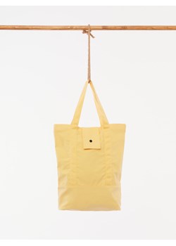 Shopper bag Outhorn beżowa bawełniana matowa 