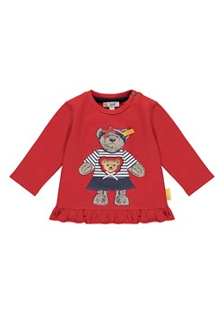Czerwona odzież dla niemowląt Steiff z aplikacjami  