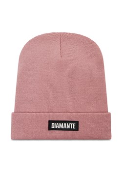 Czapka DIAMANTE WEAR - 5543 Dusty Pink ze sklepu eobuwie.pl w kategorii Czapki zimowe damskie - zdjęcie 127072329