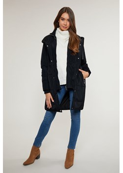 Pikowany płaszcz z kapturem ze sklepu MONNARI w kategorii Płaszcze damskie - zdjęcie 127113685