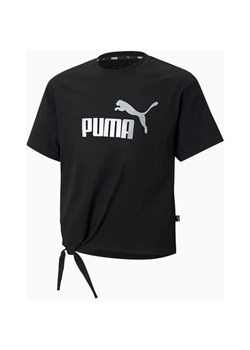 Bluzka dziewczęca Puma z bawełny z krótkim rękawem 