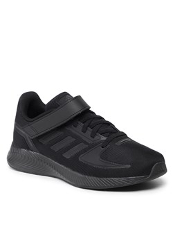 Buty adidas - Runfalcon 2.0 El K GX3529 Black ze sklepu eobuwie.pl w kategorii Buty sportowe dziecięce - zdjęcie 127293309