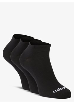 adidas Performance Damskie skarpety do obuwia sportowego pakowane po 3 szt. Kobiety Bawełna czarny jednolity ze sklepu vangraaf w kategorii Skarpetki damskie - zdjęcie 127310876