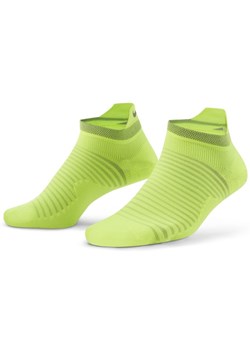 Skarpety do biegania Nike Spark Lightweight No-Show - Żółć ze sklepu Nike poland w kategorii Skarpetki męskie - zdjęcie 127451118