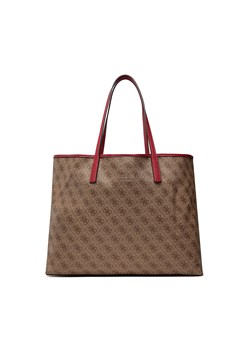 Shopper bag Guess elegancka z nadrukiem bez dodatków 