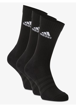 adidas Performance Skarpety pakowane po 3 szt. Mężczyźni drobna dzianina czarny jednolity ze sklepu vangraaf w kategorii Skarpetki męskie - zdjęcie 127594726