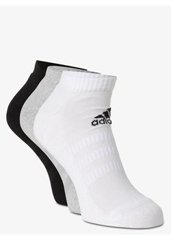 adidas Performance Skarpety pakowane po 3 szt. Mężczyźni drobna dzianina biały jednolity ze sklepu vangraaf w kategorii Skarpetki męskie - zdjęcie 127594727
