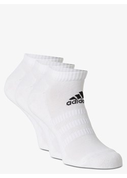 adidas Performance Skarpety pakowane po 3 szt. Mężczyźni drobna dzianina biały jednolity ze sklepu vangraaf w kategorii Skarpetki męskie - zdjęcie 127594728