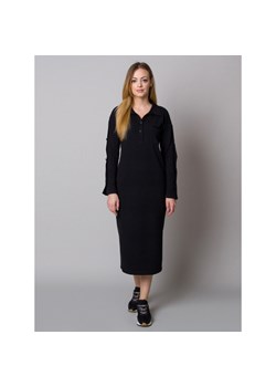 Czarna sukienka dzianinowa ze sklepu Willsoor w kategorii Sukienki - zdjęcie 127606036