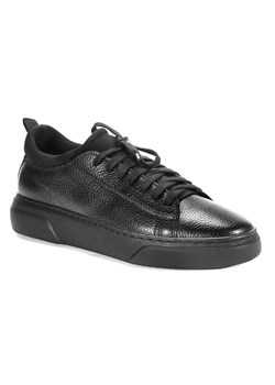 Czarne sneakersy MARK ze sklepu Domenoshoes w kategorii Trampki męskie - zdjęcie 127705989