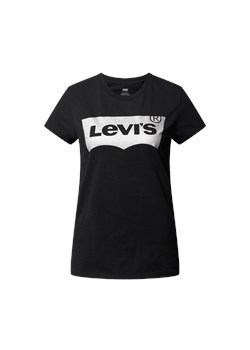 Levi's bluzka damska z napisami z krótkim rękawem 