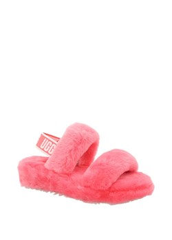 UGG Ocieplane obuwie domowe Oh Yeah Slide | z dodatkiem skóry ze sklepu Gomez Fashion Store w kategorii Kapcie damskie - zdjęcie 127861185