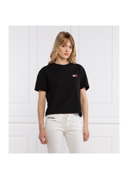 Tommy Jeans T-shirt BADGE | Relaxed fit ze sklepu Gomez Fashion Store w kategorii Bluzki damskie - zdjęcie 127921068