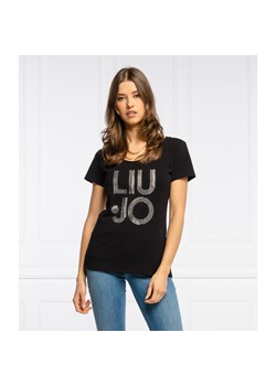 Liu Jo T-shirt | Regular Fit ze sklepu Gomez Fashion Store w kategorii Bluzki damskie - zdjęcie 127923116
