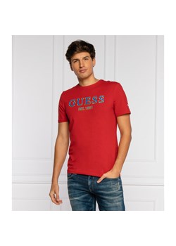 GUESS JEANS T-shirt BRAKE | Slim Fit ze sklepu Gomez Fashion Store w kategorii T-shirty męskie - zdjęcie 127932348