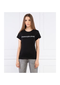 CALVIN KLEIN JEANS T-shirt 2-pack | Slim Fit ze sklepu Gomez Fashion Store w kategorii Bluzki damskie - zdjęcie 127949065