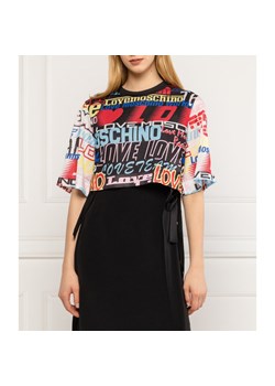 Love Moschino T-shirt | Loose fit ze sklepu Gomez Fashion Store w kategorii Bluzki damskie - zdjęcie 127953046