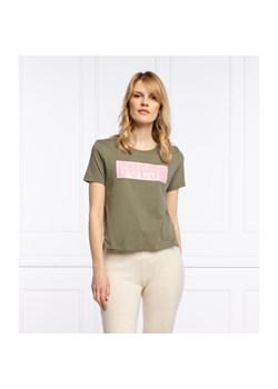 GUESS JEANS T-shirt ADRIA | Regular Fit ze sklepu Gomez Fashion Store w kategorii Bluzki damskie - zdjęcie 127956325