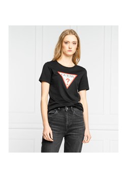 GUESS JEANS T-shirt ORIGINAL | Regular Fit ze sklepu Gomez Fashion Store w kategorii Bluzki damskie - zdjęcie 127962449
