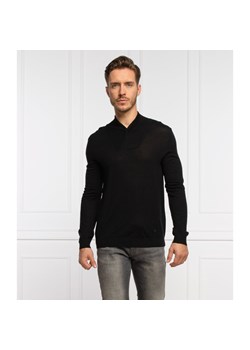 Emporio Armani Wełniany sweter | Regular Fit ze sklepu Gomez Fashion Store w kategorii Swetry męskie - zdjęcie 127989749