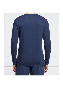 T-shirt męski Calvin Klein Underwear niebieski z długim rękawem 