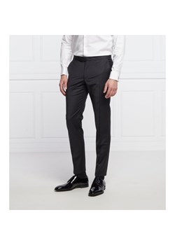 Joop! Wełniane spodnie Bask | Slim Fit ze sklepu Gomez Fashion Store w kategorii Spodnie męskie - zdjęcie 127993869