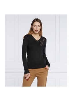 GUESS JEANS Sweter EDITH | Slim Fit ze sklepu Gomez Fashion Store w kategorii Swetry damskie - zdjęcie 127996109