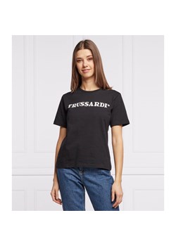 Trussardi T-shirt | Regular Fit ze sklepu Gomez Fashion Store w kategorii Bluzki damskie - zdjęcie 128000975