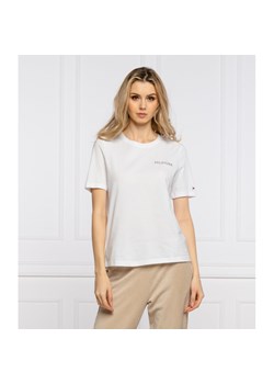 Tommy Hilfiger T-shirt | Regular Fit ze sklepu Gomez Fashion Store w kategorii Bluzki damskie - zdjęcie 128013288