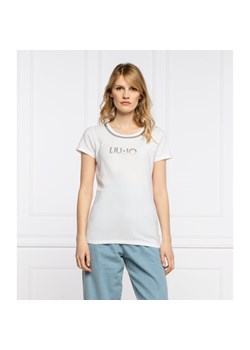 Liu Jo Beachwear T-shirt | Regular Fit ze sklepu Gomez Fashion Store w kategorii Bluzki damskie - zdjęcie 128016307