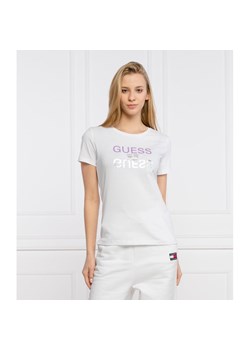 GUESS JEANS T-shirt GLENNA | Regular Fit ze sklepu Gomez Fashion Store w kategorii Bluzki damskie - zdjęcie 128020365