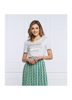 GUESS JEANS T-shirt MARISOL | Regular Fit ze sklepu Gomez Fashion Store w kategorii Bluzki damskie - zdjęcie 128020689