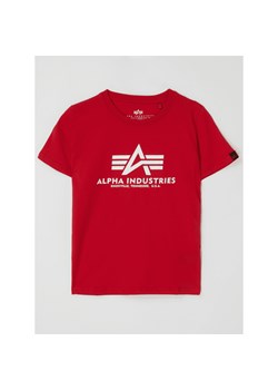 T-shirt chłopięce Alpha Industries bawełniany 