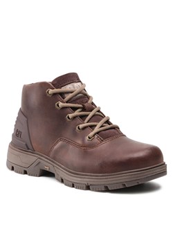 Trzewiki CATERPILLAR - Leverage Shoe P725152 Dark Brown ze sklepu eobuwie.pl w kategorii Buty zimowe męskie - zdjęcie 128114416