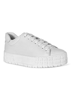 Białe sneakersy LUNA ze sklepu Domenoshoes w kategorii Buty sportowe damskie - zdjęcie 128134149